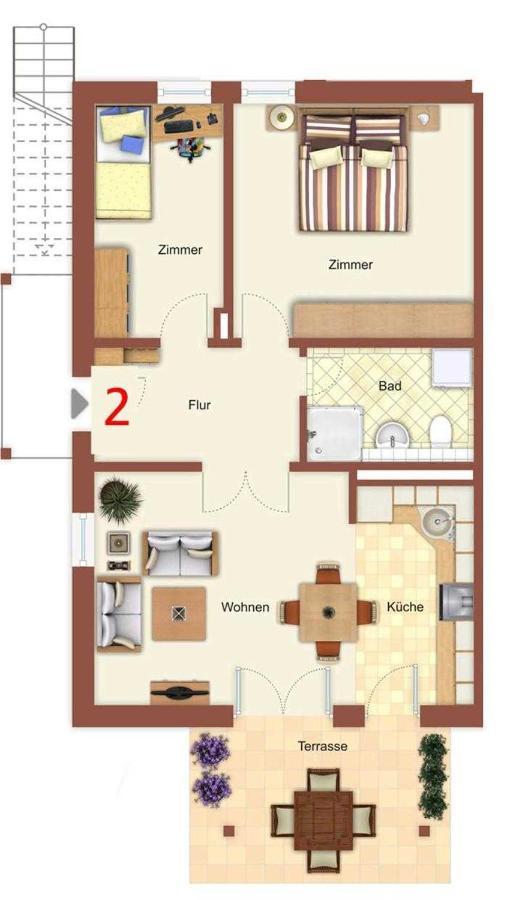 Appartement Sundevit Бёргеренде-Ретвиш Экстерьер фото